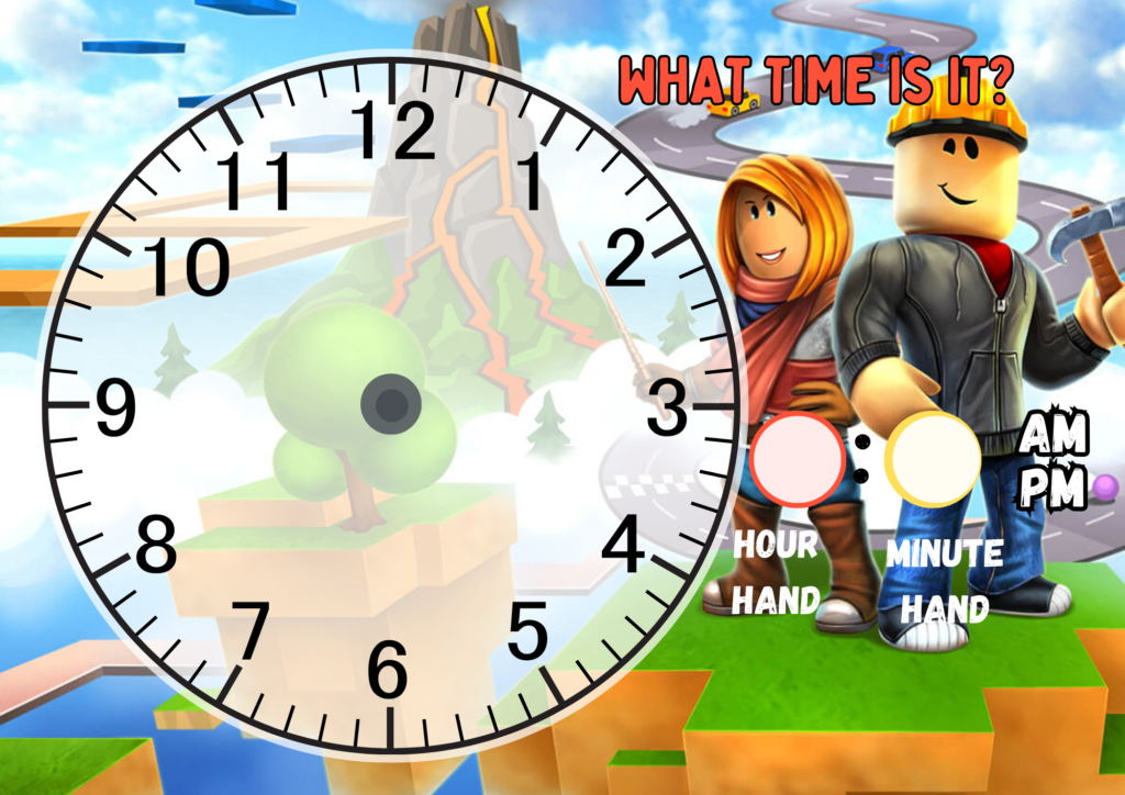 CLOCK CHART WRITE & WIPE