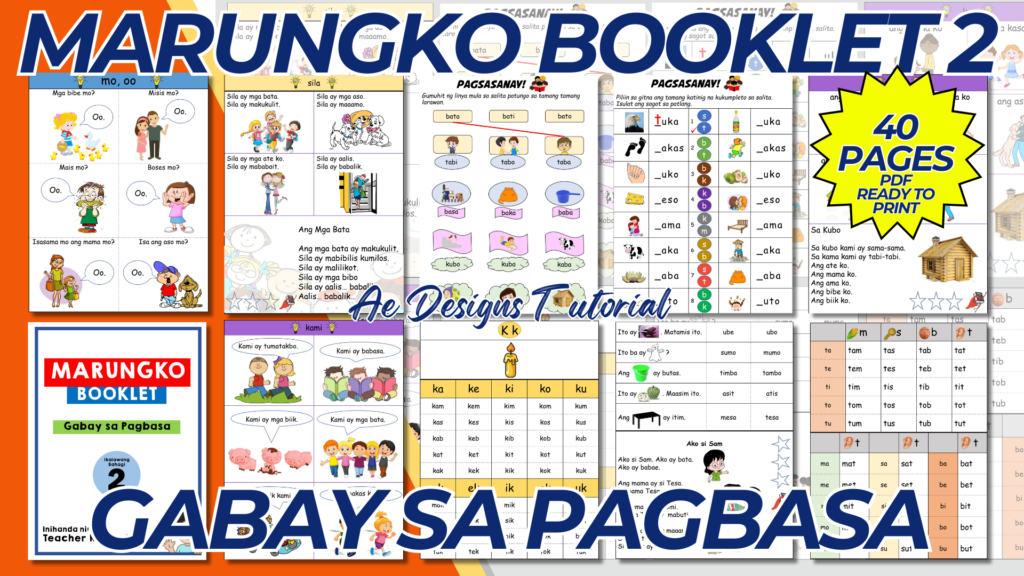 MARUNGKO BOOKLET 2 GABAY SA PAGBASA