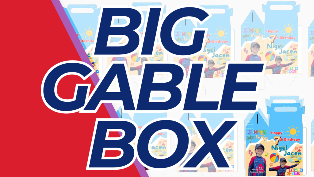 TALL BIG GABLE BOX TEMPLATE