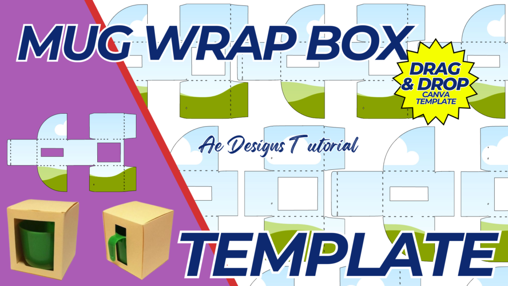 MUG WRAP BOX TEMPLATE