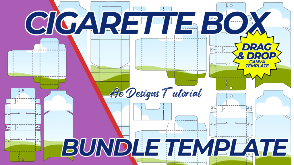 CIGARETTE BOX BUNDLE TEMPLATE